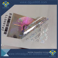 Custom 3D Silver Permanent Material Laser Sticker